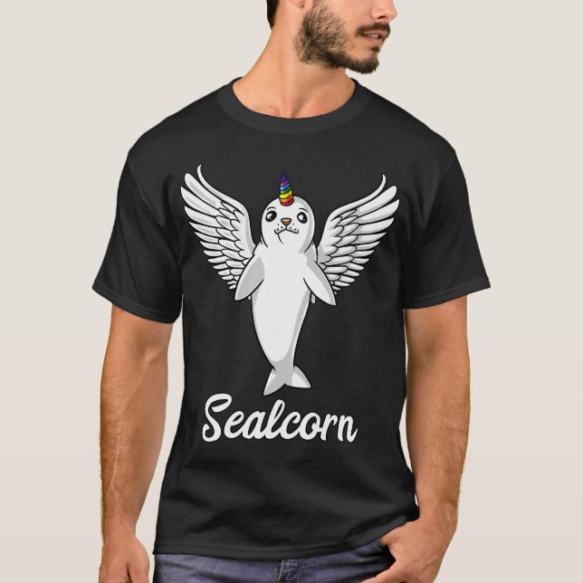 Sattelrobbenjunges T-Shirt (Vorderseite)