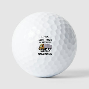 Sattelschlepper Golfball
