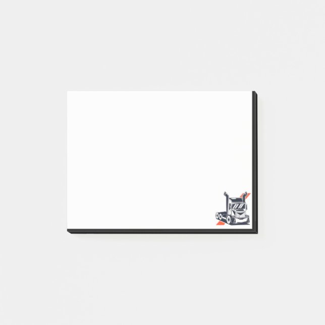 Sattelschlepper Post-it Klebezettel (Vorderseite)