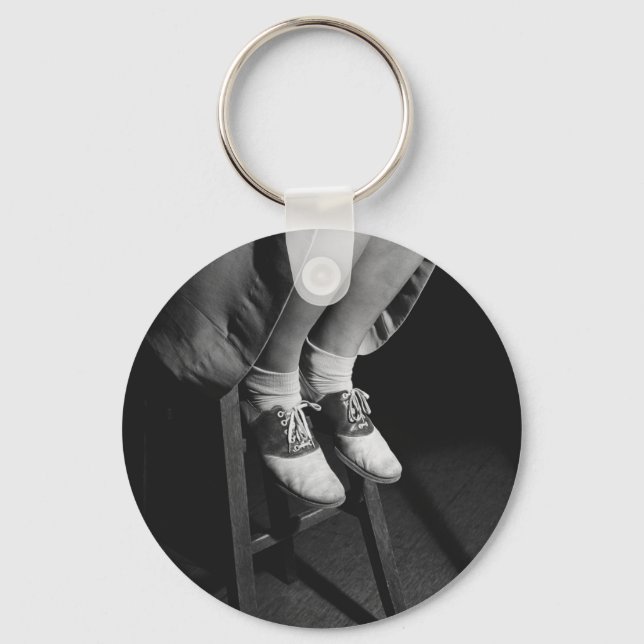 Sattelschuhe, 1934 schlüsselanhänger (Vorderseite)