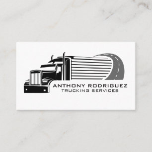 Sattelzug   Transport   Autoservice Visitenkarte