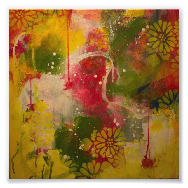 Saturday Garden by Charlotte & John Fotodruck (Vorne)