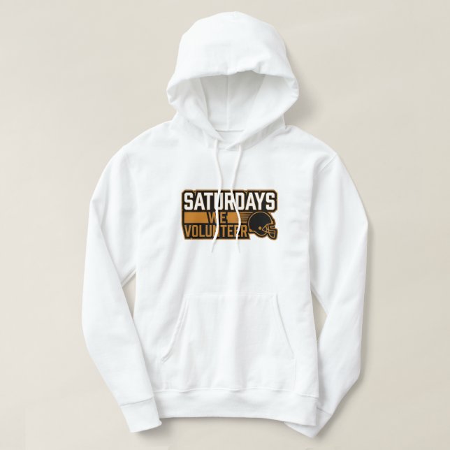 Saturdays we Volunteers - Tennessee (UT) Football Hoodie (Design vorne)
