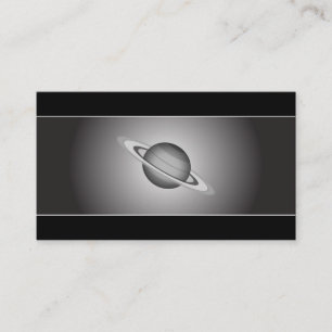 Saturn - Astronomie Visitenkarte