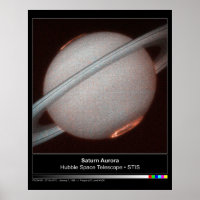 Saturn Aurora Hubble Telescope Foto
