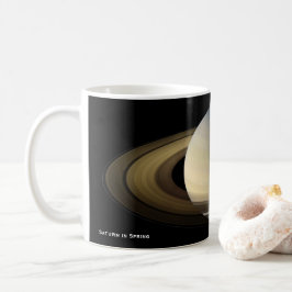Saturn bei Spring Equinox, Cassini-Huygens Kaffeetasse