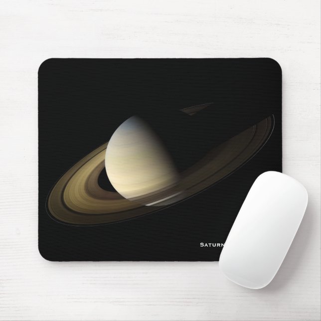 Saturn bei Spring Equinox, Cassini-Huygens Mousepad (Mit Mouse)