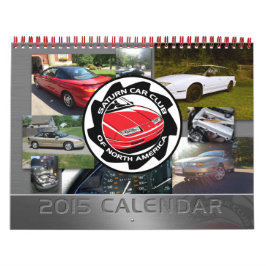 Saturn Car Club Benutzerdefinierter Kalender
