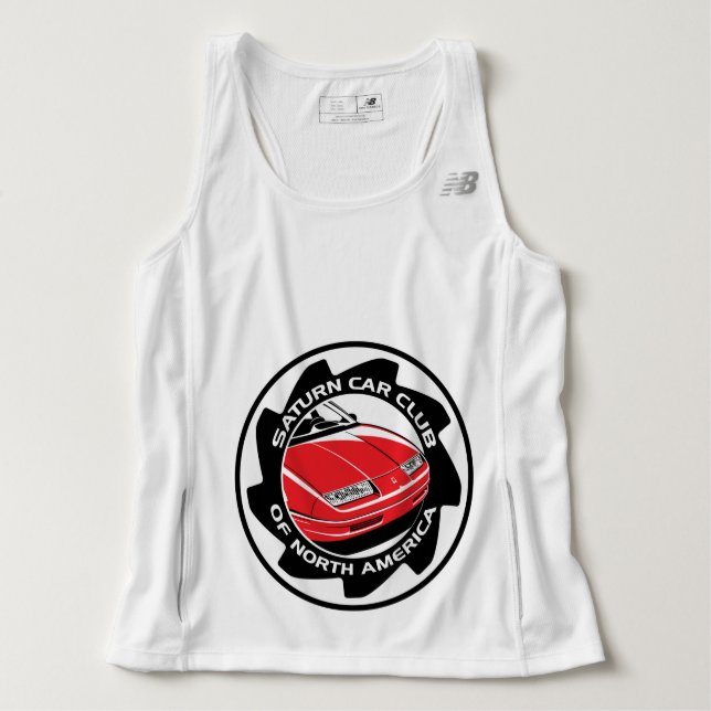 Saturn Car Club Nordamerika Muscle Shirt (Design vorne)