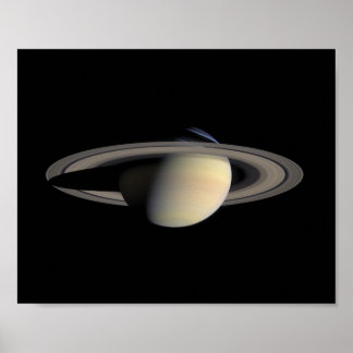 Saturn — Cassini-Orbiter-Mosaik, 2004 Poster