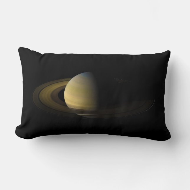 Saturn der 6. Planet vom Sun Lendenkissen (Vorderseite)