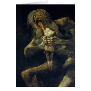 Saturn, der seinen Sohn von Francisco de Goya bekl