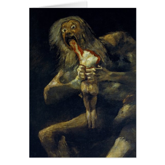 Saturn, der seinen Sohn von Francisco de Goya bekl (Vorne)