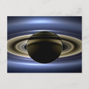 Saturn - Der Tag, an dem die Erde lächelte Postkarte
