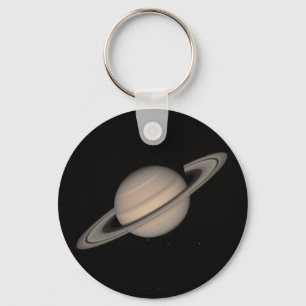Saturn durch Voyager 2 Schlüsselanhänger