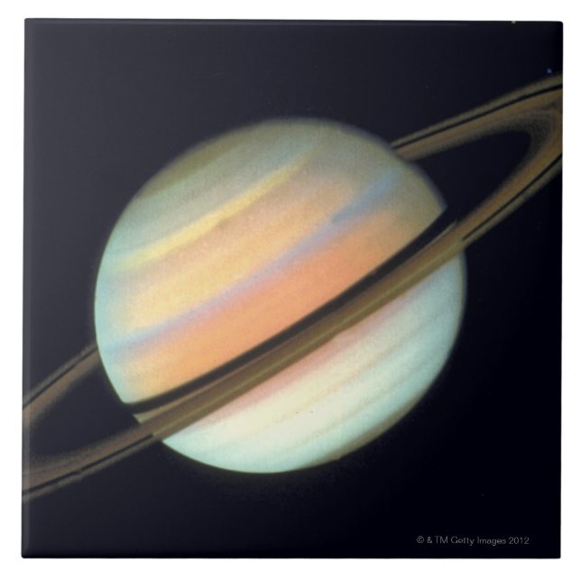 Saturn Fliese (Vorderseite)