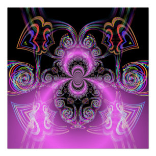 Saturn Herz Poster