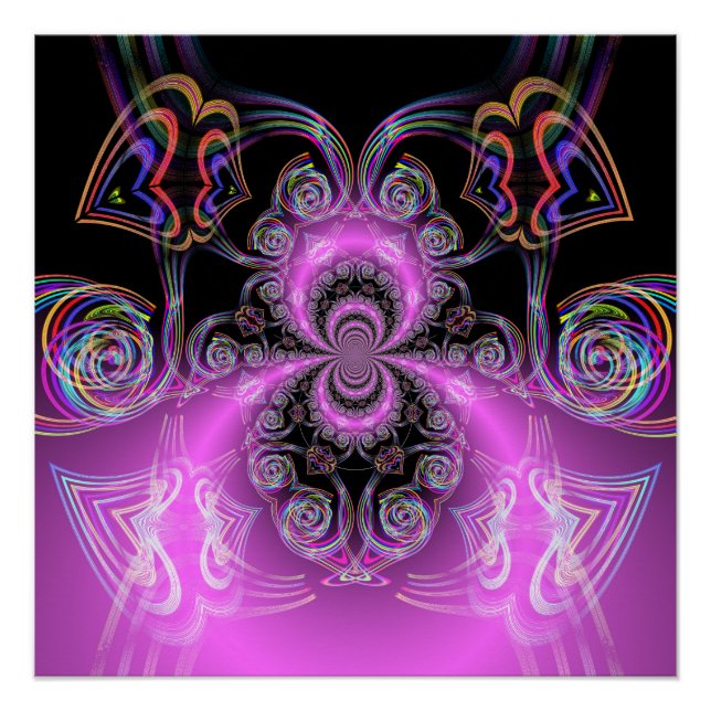Saturn Herz Poster (Vorderseite)