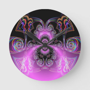 Saturn Herz Runde Wanduhr