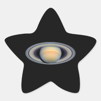 Saturn (Hubble Telescope) Stern-Aufkleber