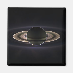 Saturn leuchtet Magnet