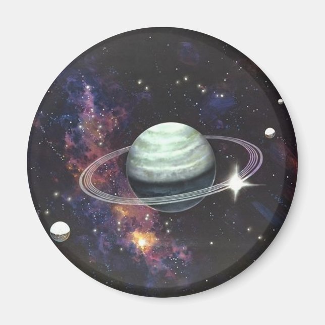 Saturn mit Rings Magnet (Vorne)
