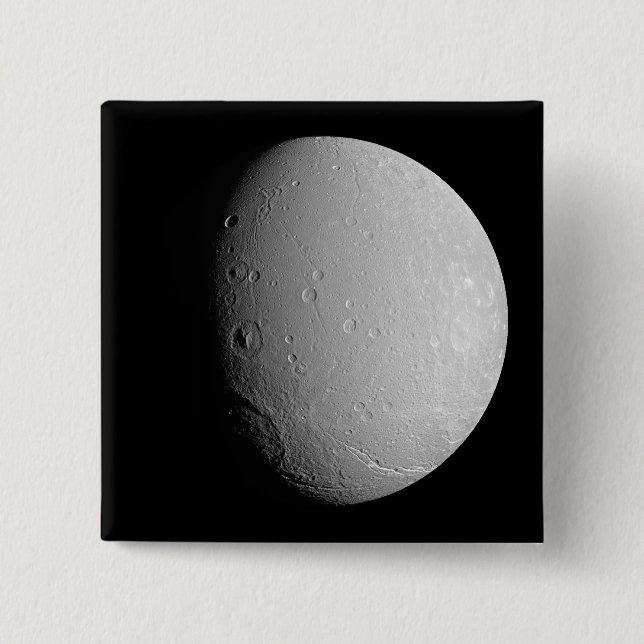Saturn Mond Dione 2 Button (Vorderseite)