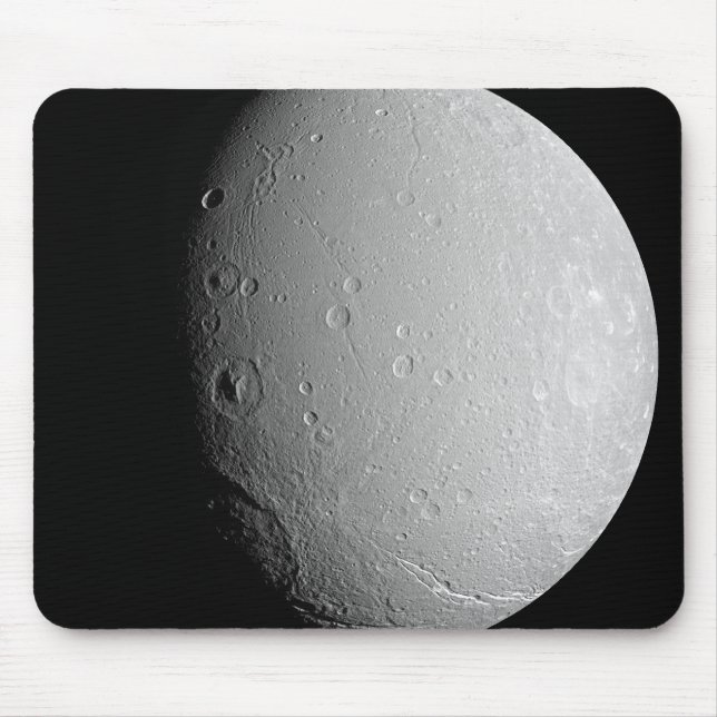 Saturn Mond Dione 2 Mousepad (Vorne)