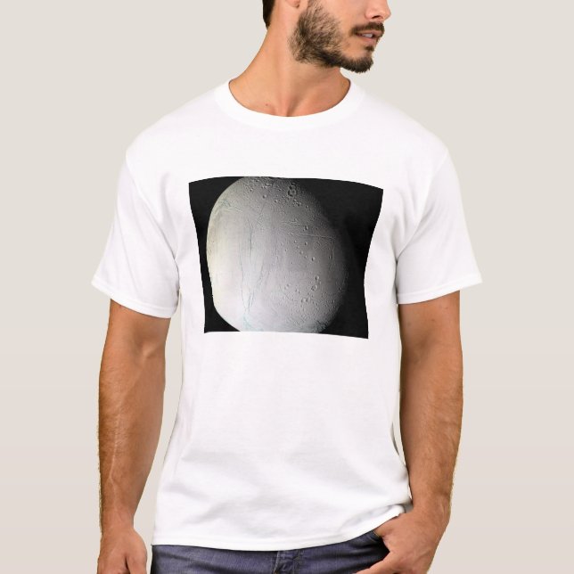 Saturn-Mond-Enceladus 3 T-Shirt (Vorderseite)