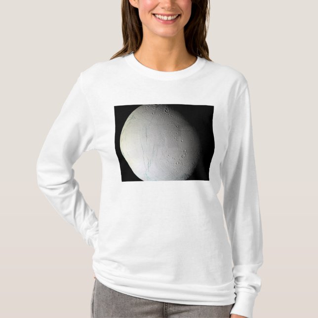 Saturn-Mond-Enceladus 3 T-Shirt (Vorderseite)