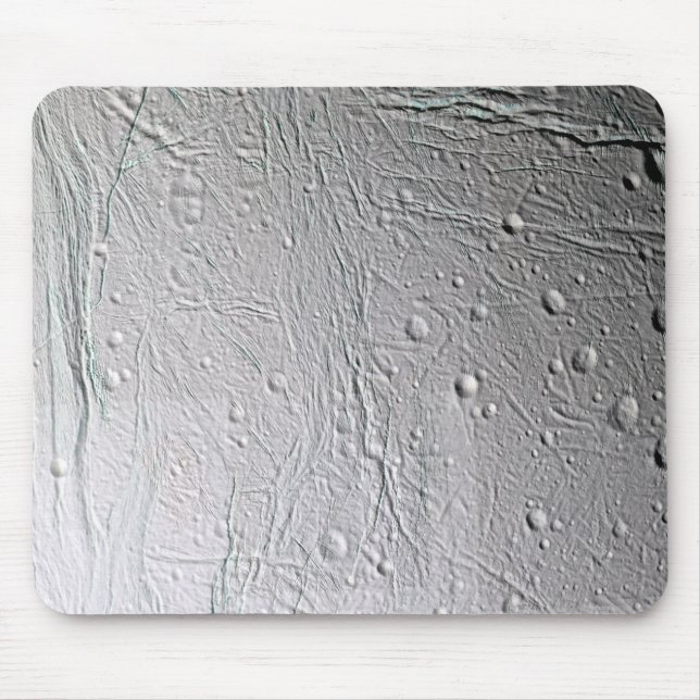 Saturn-Mond-Enceladus 4 Mousepad (Vorne)