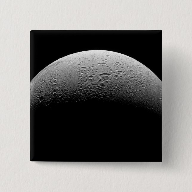 Saturn-Mond-Enceladus 5 Button (Vorderseite)