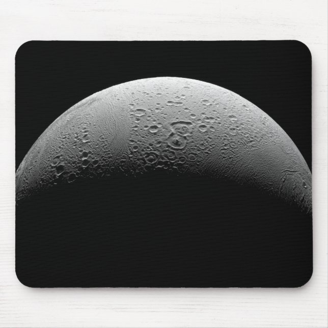 Saturn-Mond-Enceladus 5 Mousepad (Vorne)