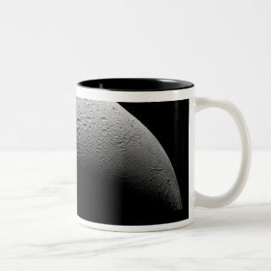 Saturn-Mond-Enceladus 5 Zweifarbige Tasse