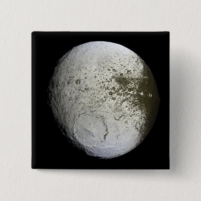 Saturn-Mond-Iapetus 2 Button (Vorderseite)