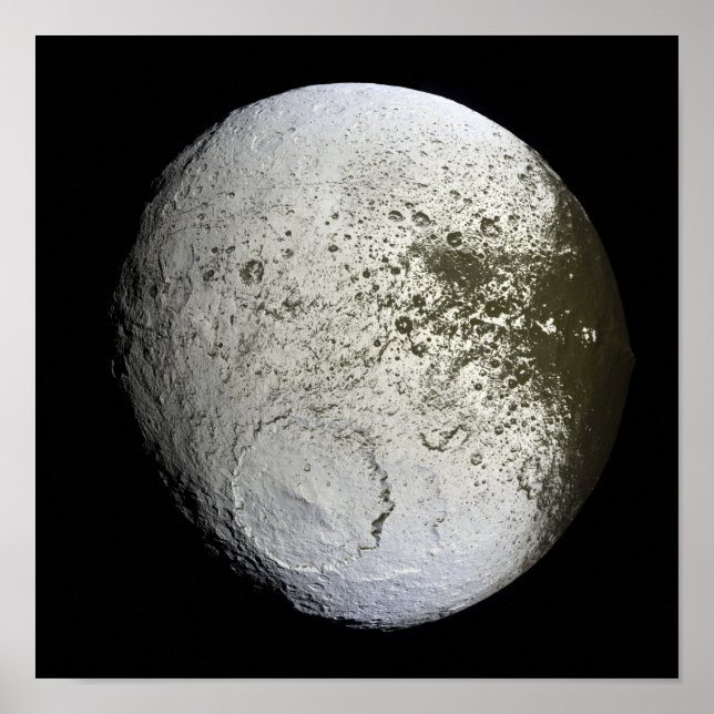 Saturn-Mond-Iapetus 2 Poster (Vorne)