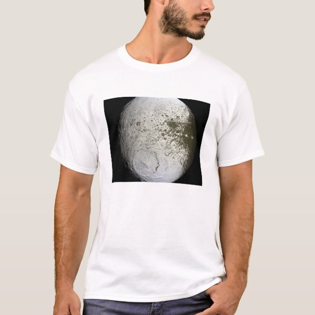 Saturn-Mond-Iapetus 2 T-Shirt (Vorderseite)