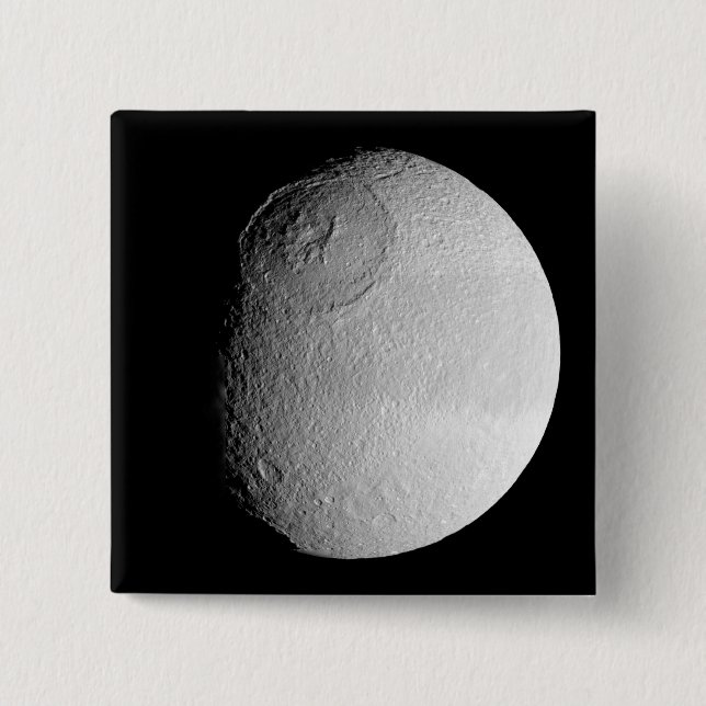 Saturn-Mond-Tethys 2 Button (Vorderseite)