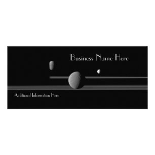 Saturn Monden 2012 Kalender Business Rack Card Werbekarte