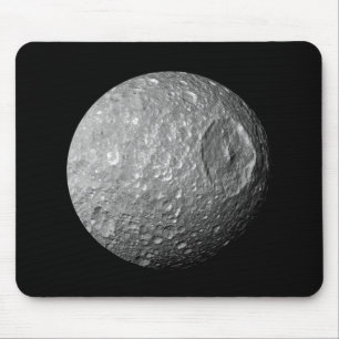 Saturn Moon Mimas Mousepad