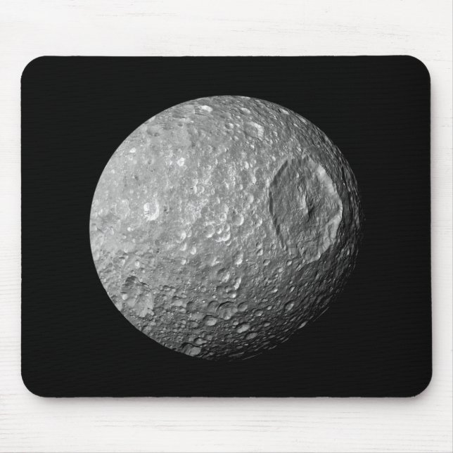 Saturn Moon Mimas Mousepad (Vorne)