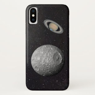 Saturn Moon Mimas Starry Sky Case-Mate iPhone Hülle
