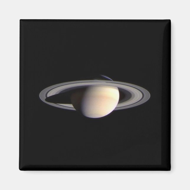 Saturn, Planet des Sonnensystems Magnet (Vorne)
