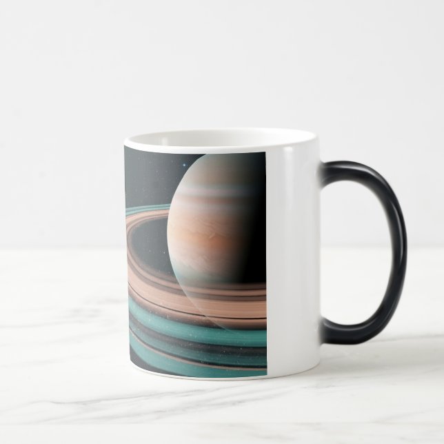 Saturn Planet Tasse mit Rings (Rechts)