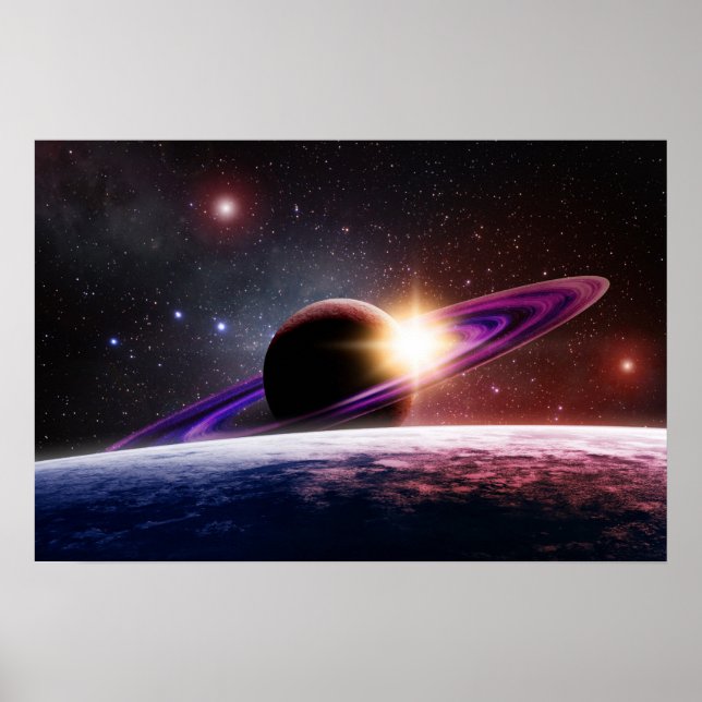 Saturn Poster (Vorne)
