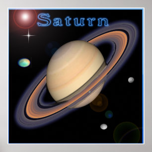 Saturn-Poster Poster
