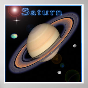 Saturn-Poster Poster