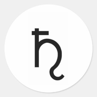 SATURN RUNDER AUFKLEBER