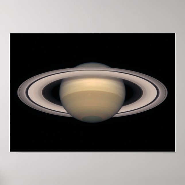 Saturn Small Poster - Weltraum und Astronomie Gesc (Vorne)