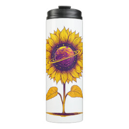 Saturn Sunflower Thermosbecher